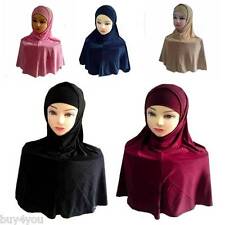 Kopftuch Islam Muslim Kopfbedeckung Hijab Khimar Pardha Niqab Scarf Dopatta 