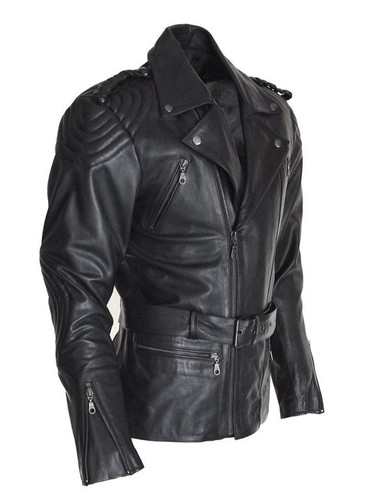 Herren biker jacke - herren, lederjacke