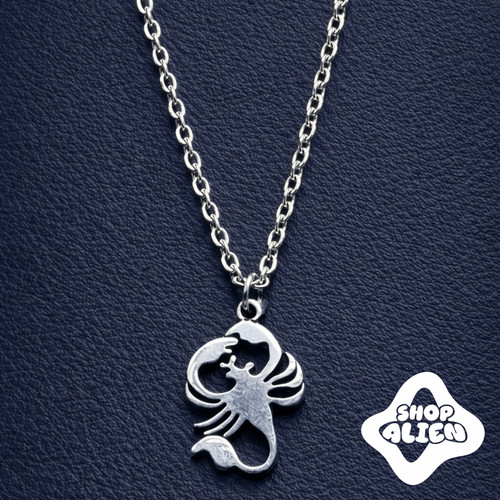 Herren silber skorpion - silber,