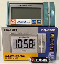 CASIO WECKER - (VORNE GRÜN)