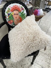 Kissen Tibetlamm Handgefertigt Faux Fur 50x50 cm