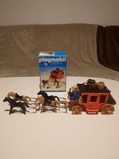 Playmobil System 3245 Wells Fargo Postkutsche von 1976 mit Original Verpackung