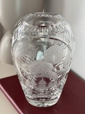 Edle Bleikristall Vase mit