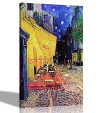 Café Terrasse bei Nacht