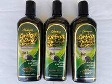 3 Shampoo Ortiga Nettle Black