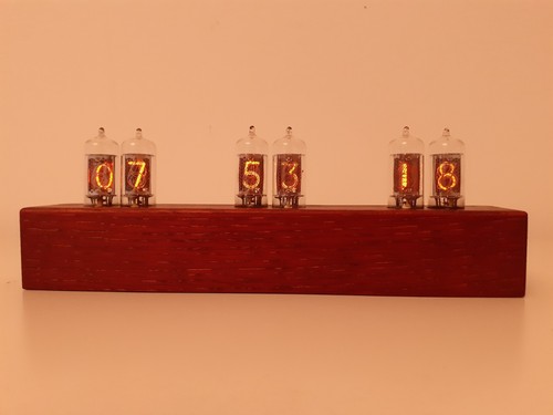 Simply elegant nixie clock - clock, by