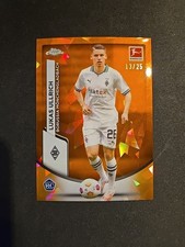 Lukas Ullrich RC Topps Chrome numbered /25 Mönchengladbach Rookie