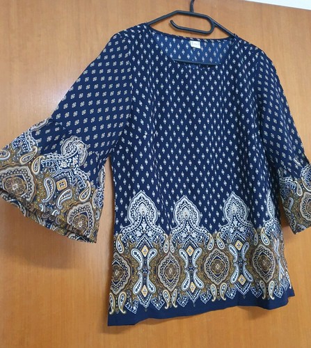 Damen bluse rundhals - damen, arm