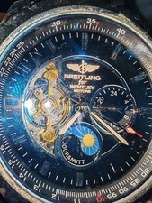 Breitling for Bentley Motors Schwarzes Zifferblatt Herrenuhr - H25363