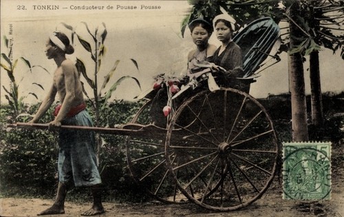 Tonkin vietnam conducteur - ak, vietnam,