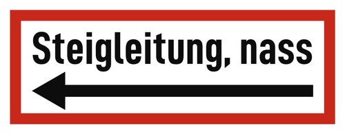 Steigleitung nass - nass,