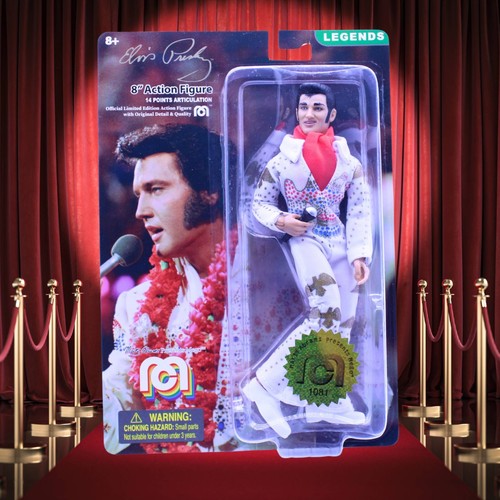 Elvis presley mego actionfigur - presley,