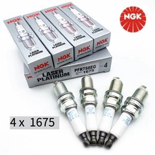 4 x NGK Zündkerzen PFR7S8EG 1675 Für Audi A3 A4 A6 Q3 Q5 TT VW Golf Passat Polo