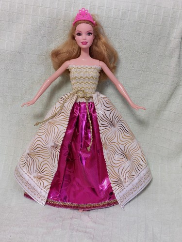 Barbie kleid mit umhang - kleid, puppen