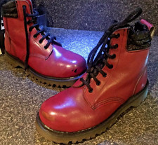 Dr Martens Red Oxblood Leather