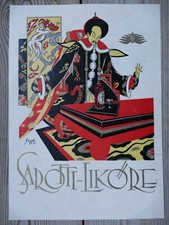 3x Sarotti. .1910-30. Ganze