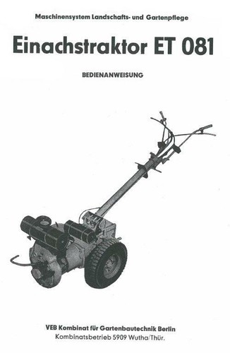300441 einachstraktor 081 - 300441,