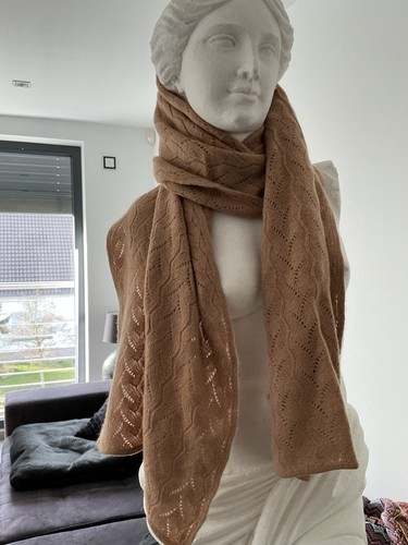 Schal damen cognac - schal, cognac-