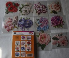 3-D Motive "Sommerblüten", Kartengestaltung, Jittenmeier