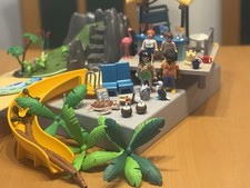 PLAYMOBIL Family Fun 6979 Karibikinsel mit Strandbar komplett + Karton, wie neu