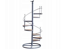 Pflanzenständer mit Spirale