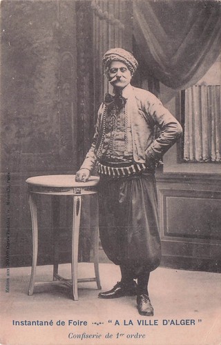 Alte ansichtskarte algerien - alte,