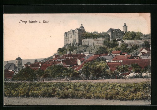 Ranis totale mit burg - th.,