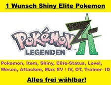 1 Wunsch Shiny Elite Pokemon