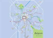 Br�sseler Metro Karten