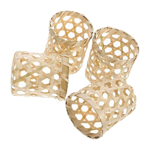 4pcs gewebte blumenpot - gewebte, -Ärmel