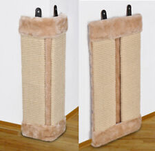 Katzen Kratzbrett Kratzmatte Kratzecke Sisal Katze Kratz Eck Brett Ecke 23x50cm