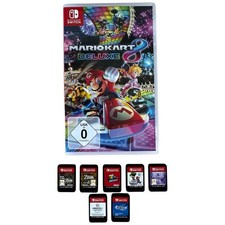 Nintendo Switch Spiele Paket 8x | Zelda, Mario, FIFA, Fire Emblem | OVP bei MK8