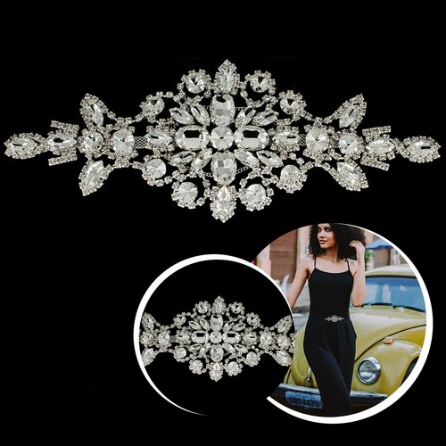 Silber strass diamant braut - strass,