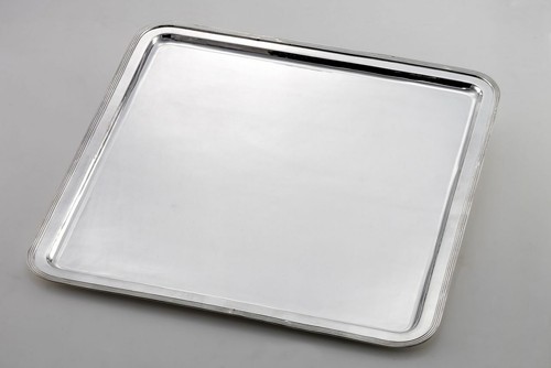 Tablett groß eckig - , englischer