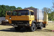 LKW Foto Magirus-Deutz 170 D 11 Deichsel Anhänger Deutschland gelb #k9wz