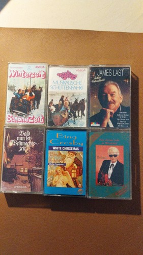 Kassetten sammlung stück - mc, 6