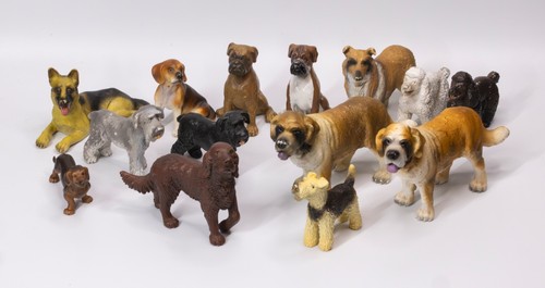 Schleich hunde serie - 93, hunde-serie