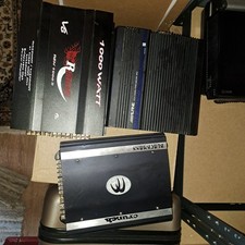 3 auto endstufen, Alpine