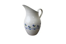 Emaille Krug mit Blumendekor