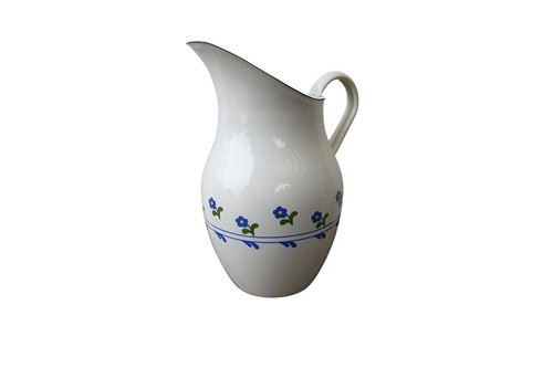 Emaille krug mit - krug,
