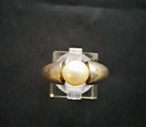 Perlen ring 925 sterling - in,