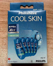 5 Cartridges Philips Nivea