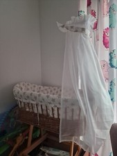 Stubenwagen Alvi natur komplett Set