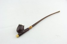 Bruyere Garantie Pfeife Pipe Tabakpfeife mit Metallmontierung DRGM # 12227