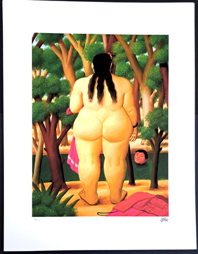 Fernando botero adam eva - adam, &