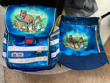 Leichter Schultornister Dino von Mc Neill mit Turnbeutel