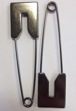 3" Trendy Kilt Pins Satin