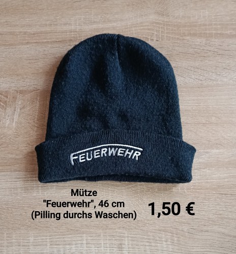Wintermütze feuerwehr - wintermütze, "feuerwehr"