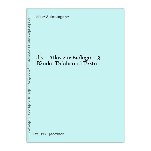 Dtv atlas zur biologie - dtv, 3