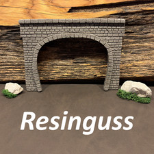 Tunnelportal  2-gleisig /